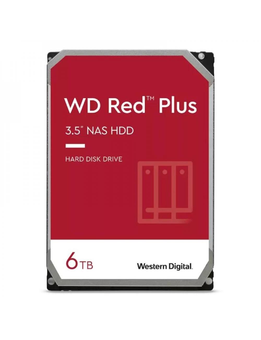 Western digital red plus wd60efpx 6tb sata-600
