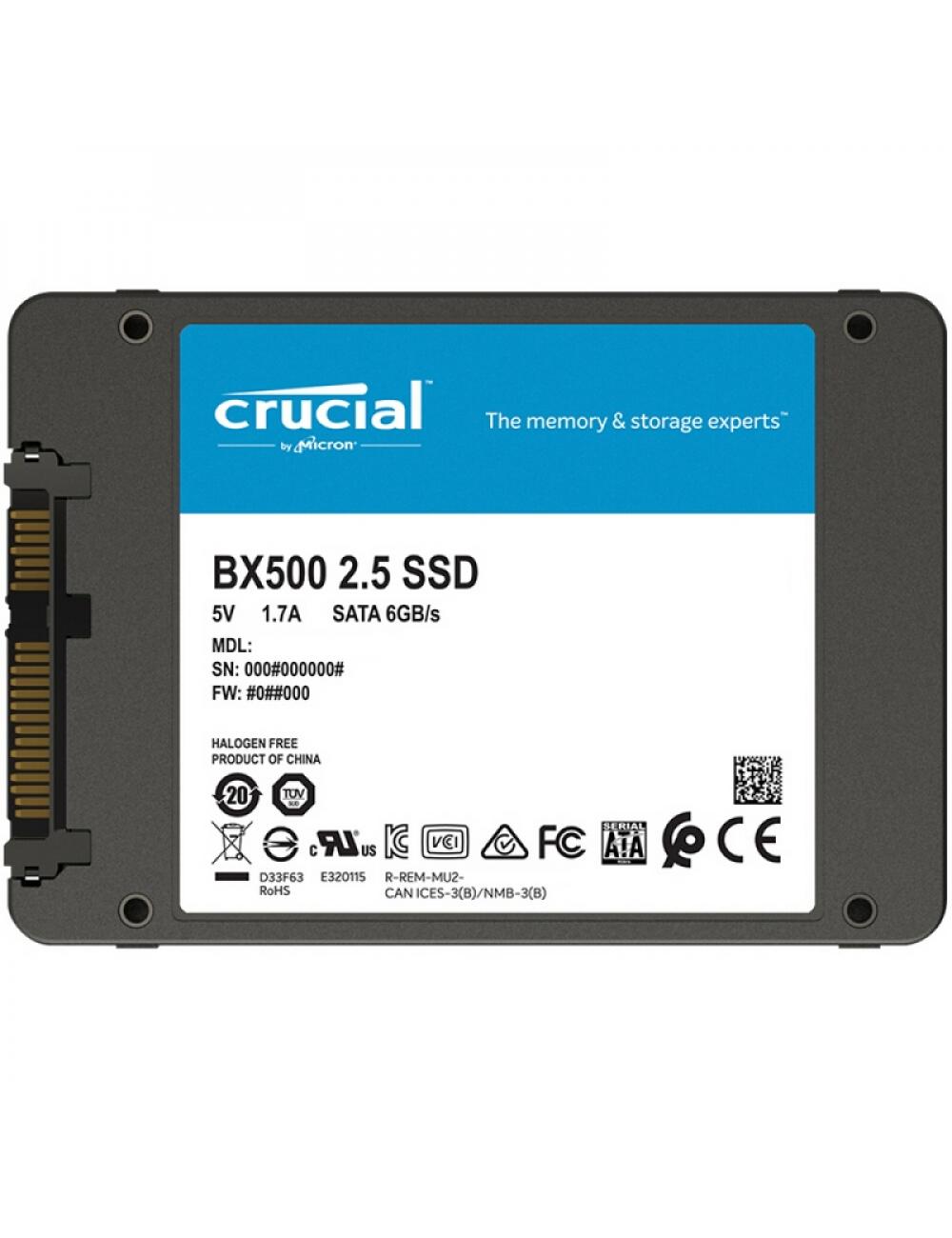 Crucial ct240bx500ssd1 bx500 ssd 240gb 2.5" sata3