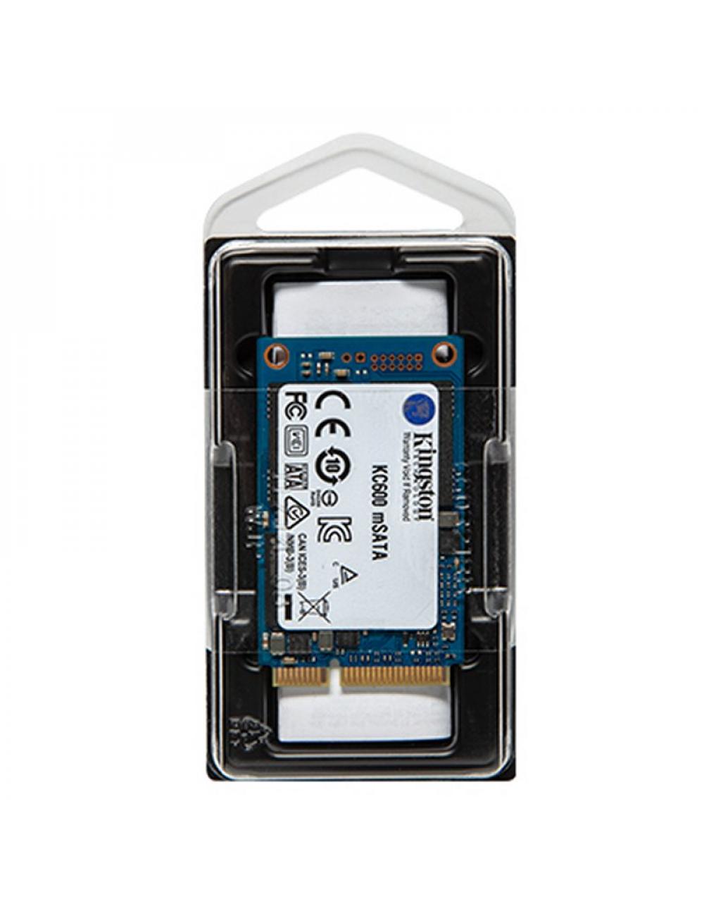 Kingston skc600ms/256g ssd 256gb tlc 3d msata