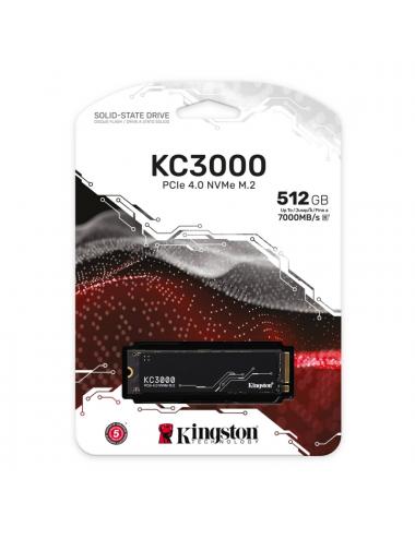 Kingston skc3000s/512g ssd 512gb nvme pcie 4.0