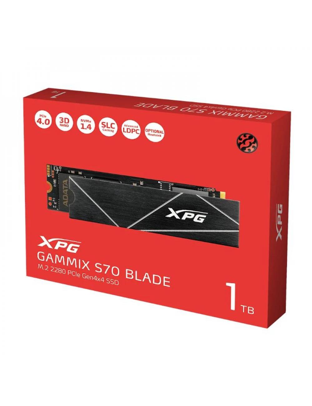 Adata xpg ssd gammix s70 blade 1tb pcie 4.0 nvme