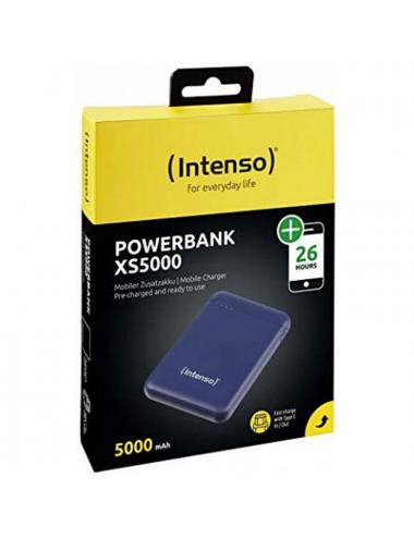 Intenso powerbank xs5000 externa 5000mah azul