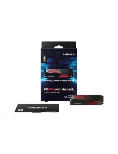 Samsung 990 pro heatsink ssd 4tb pcie 4.0 nvme m.2