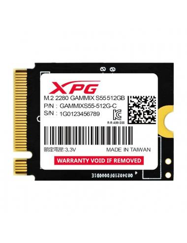 Adata xpg ssd gammix s55 512gb gen4x4 m.2 2230