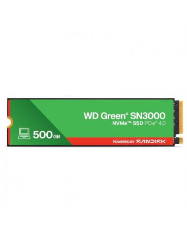 Wd green sn3000 ssd 500gb pcie gen4 nvme