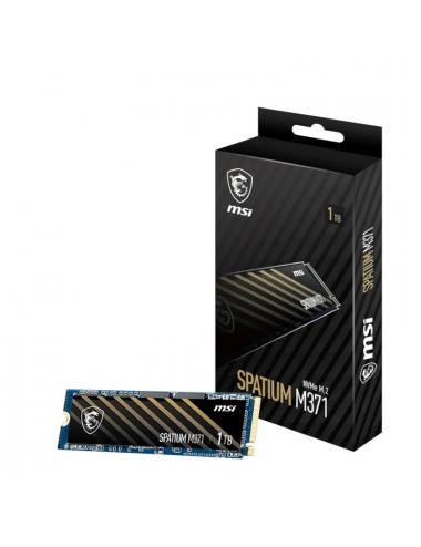 Msi ssd spatium m371 1tb pcie 3.0 nvme 2350 mb-s
