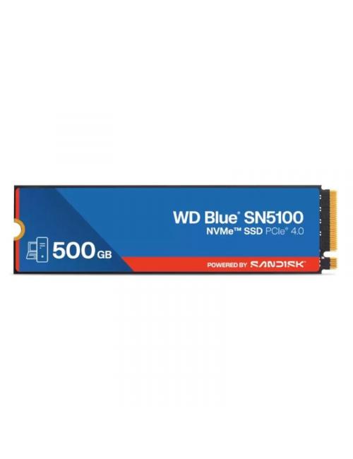 Wd blue sn5100 ssd 500gb nvme gen4 6600mb-s
