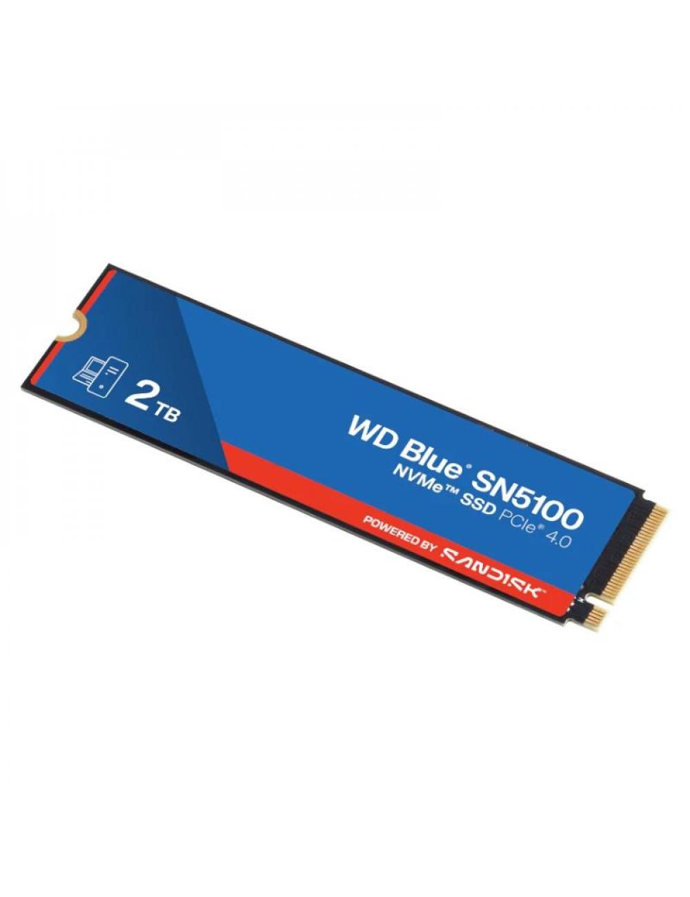 Wd blue sn5100 ssd 2tb nvme gen4 6700mb-s