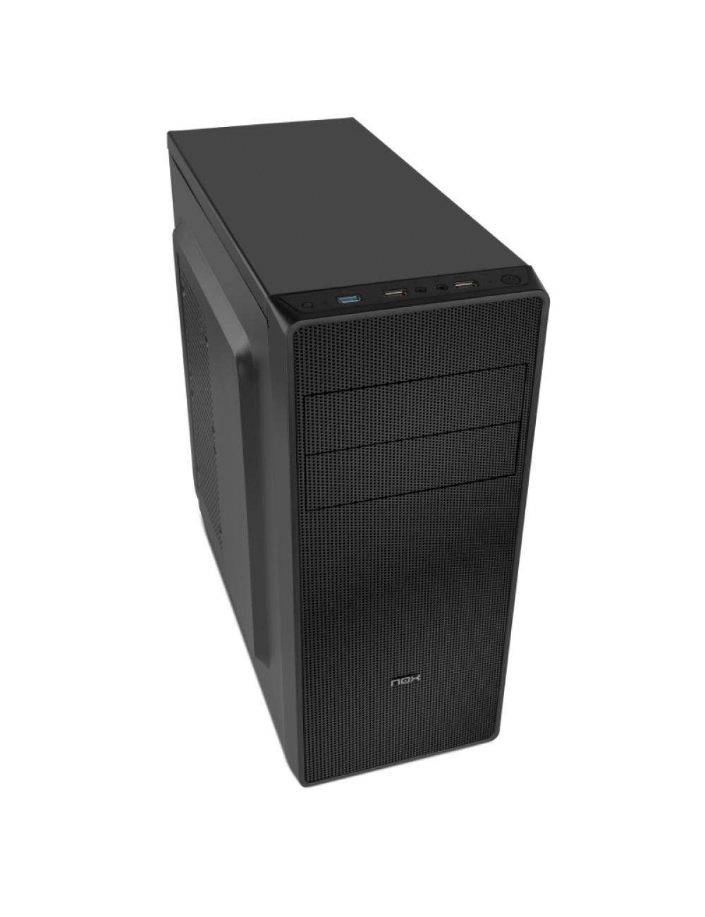 Nox caja semitorre atx coolbay rx negra usb 3.0