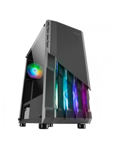 Mars gaming caja mc-x2 atx metal front black