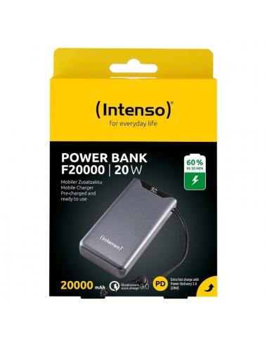 Intenso powerbank f20000 20000 mah gris