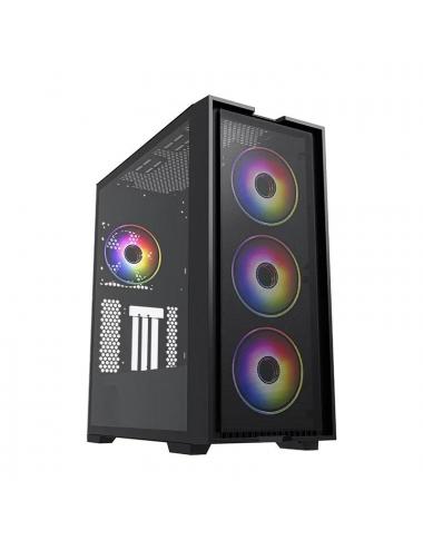 Hiditec caja e-atx h2 air argb black