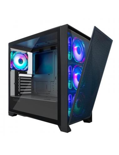 Coolbox caja gaming atx ge-2000 dualview s/fte