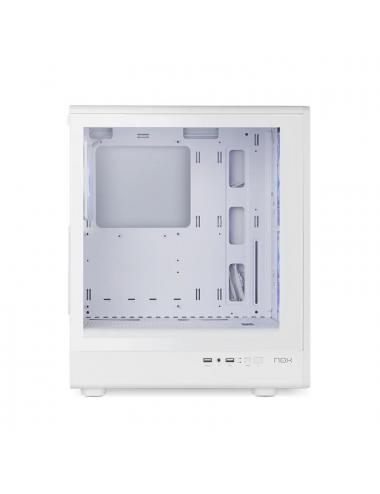 Nox semitorre infinity iota argb blanco usb 3.0