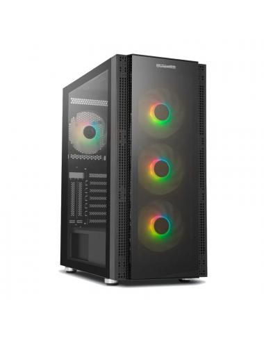 Nox semitorre hummer aero hyperflow argb negro