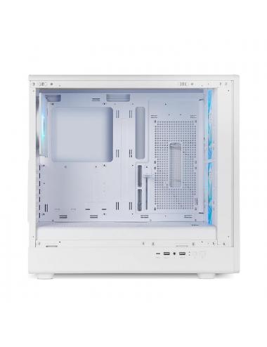 Nox semitorre hummer aero hyperflow argb blanco