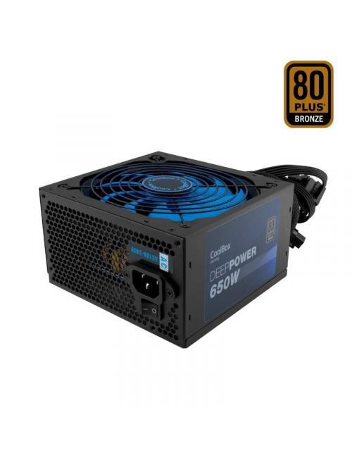 Coolbox gaming fuente alimentacion 650w 80+ bronze