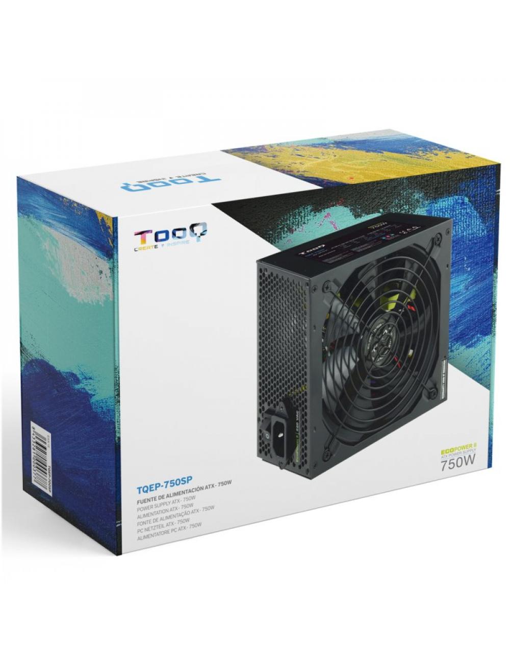 Tooq fuente alimentaci tqapolo-750sp 750w