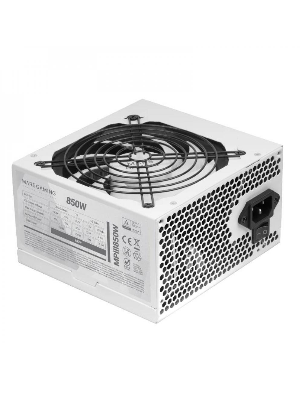 Mars gaming fuente al. mpiii650w ultra silent