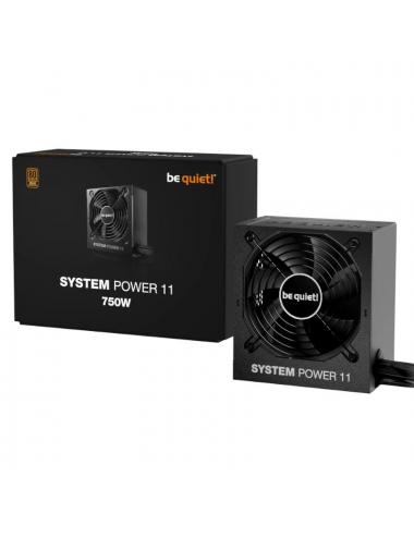 Be quiet! fuente system power 11 750w 20+4 pin atx