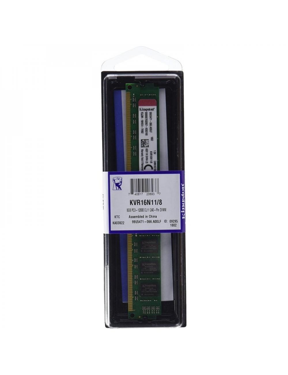 Kingston kvr16n11/8 8gb ddr3 1600mhz