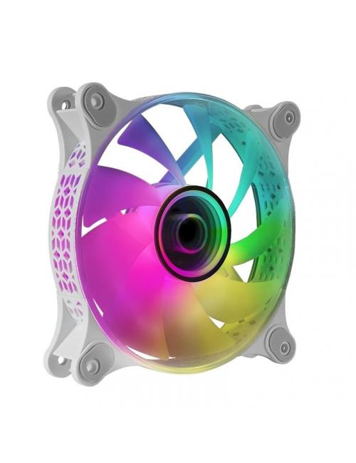 Mars gaming ventilador argb mf-3d white