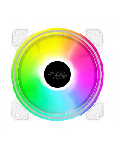 Keep out ventilador xfc-120drw white 5v argb