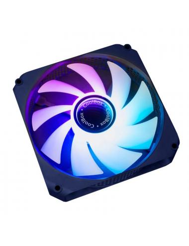 Coolbox gaming ventilador aux. infinity 12cm a-rgb