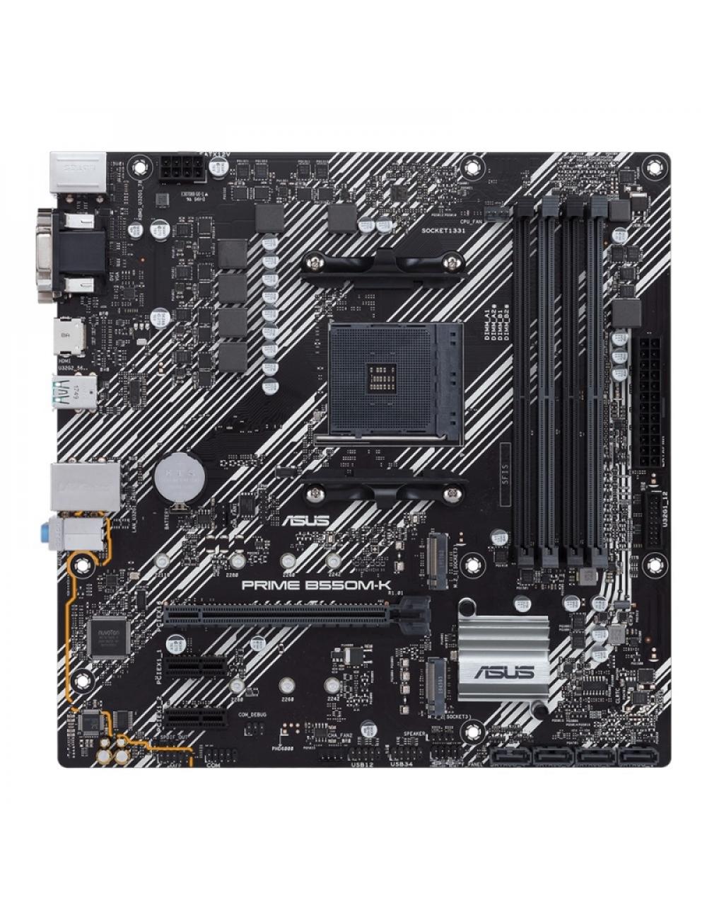 Asus placa base prime b550m-k matx am4