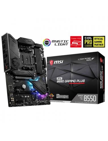 Msi placa base mpg b550 gaming plus ddr4 atx am4