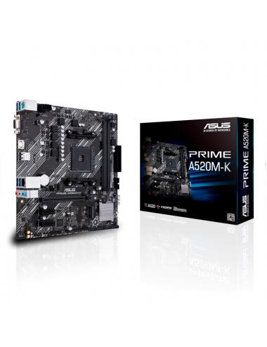Asus placa base prime a520m-k matx am4