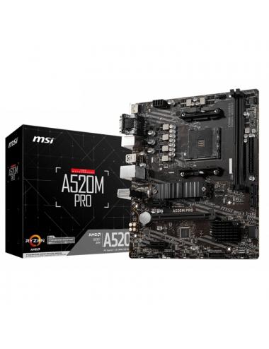 Msi placa base a520m pro matx am4