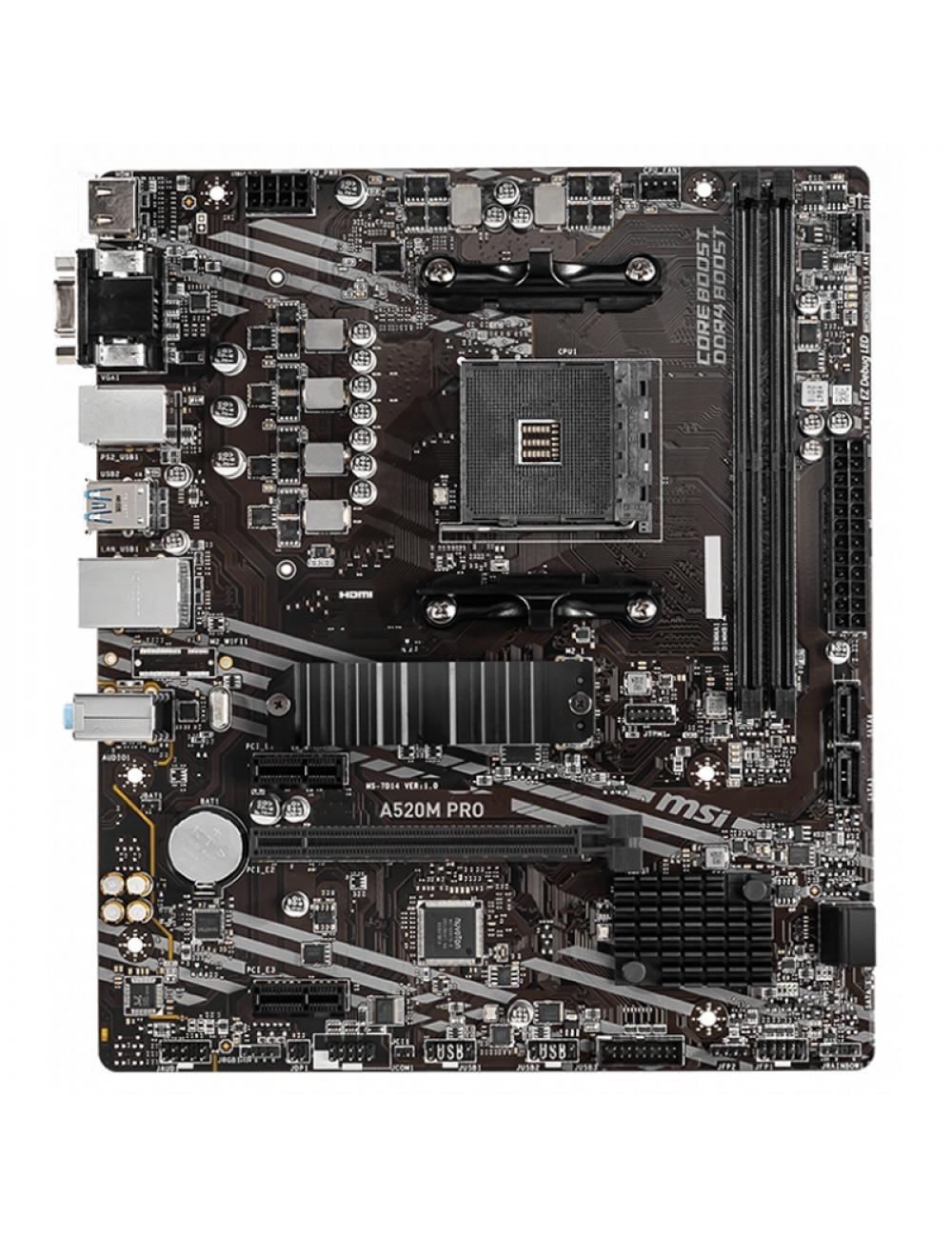 Msi placa base a520m pro matx am4