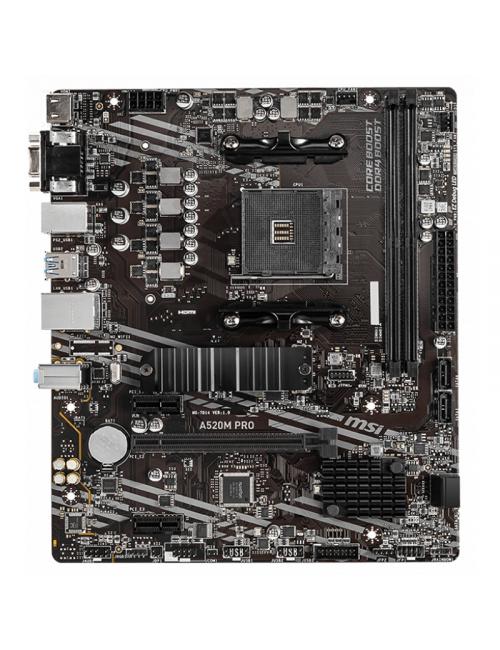 Msi placa base a520m pro matx am4