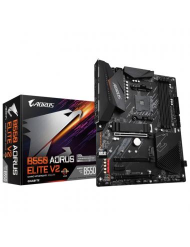 Gigabyte aorus placa base b550 elite v2 atx am4