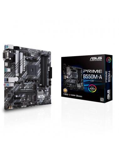 Asus placa base prime b550m-a csm matx am4