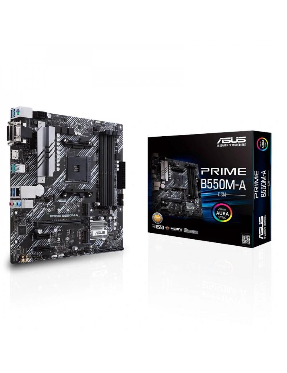 Asus placa base prime b550m-a csm matx am4