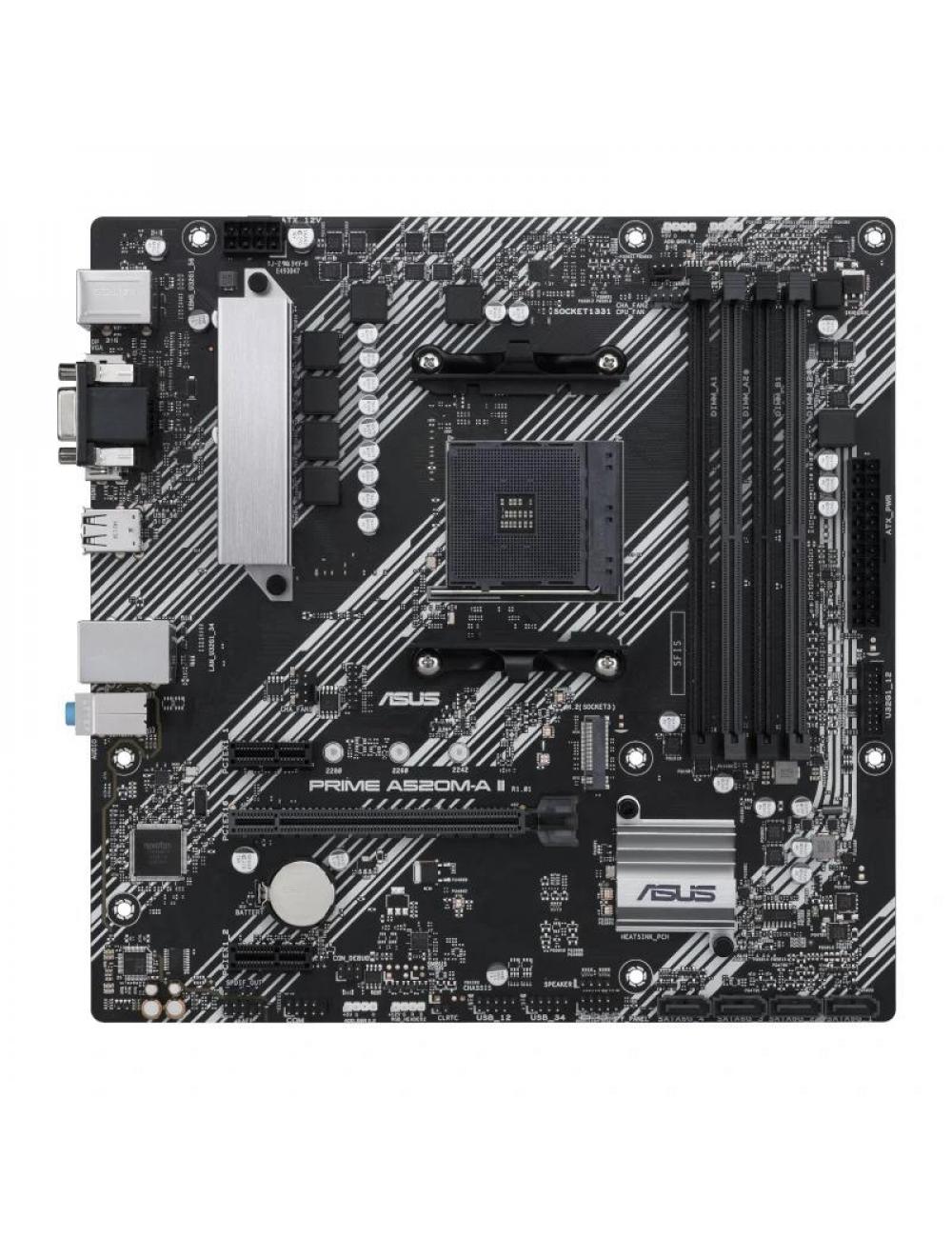 Asus placa base prime a520m-a ii csm matx am4