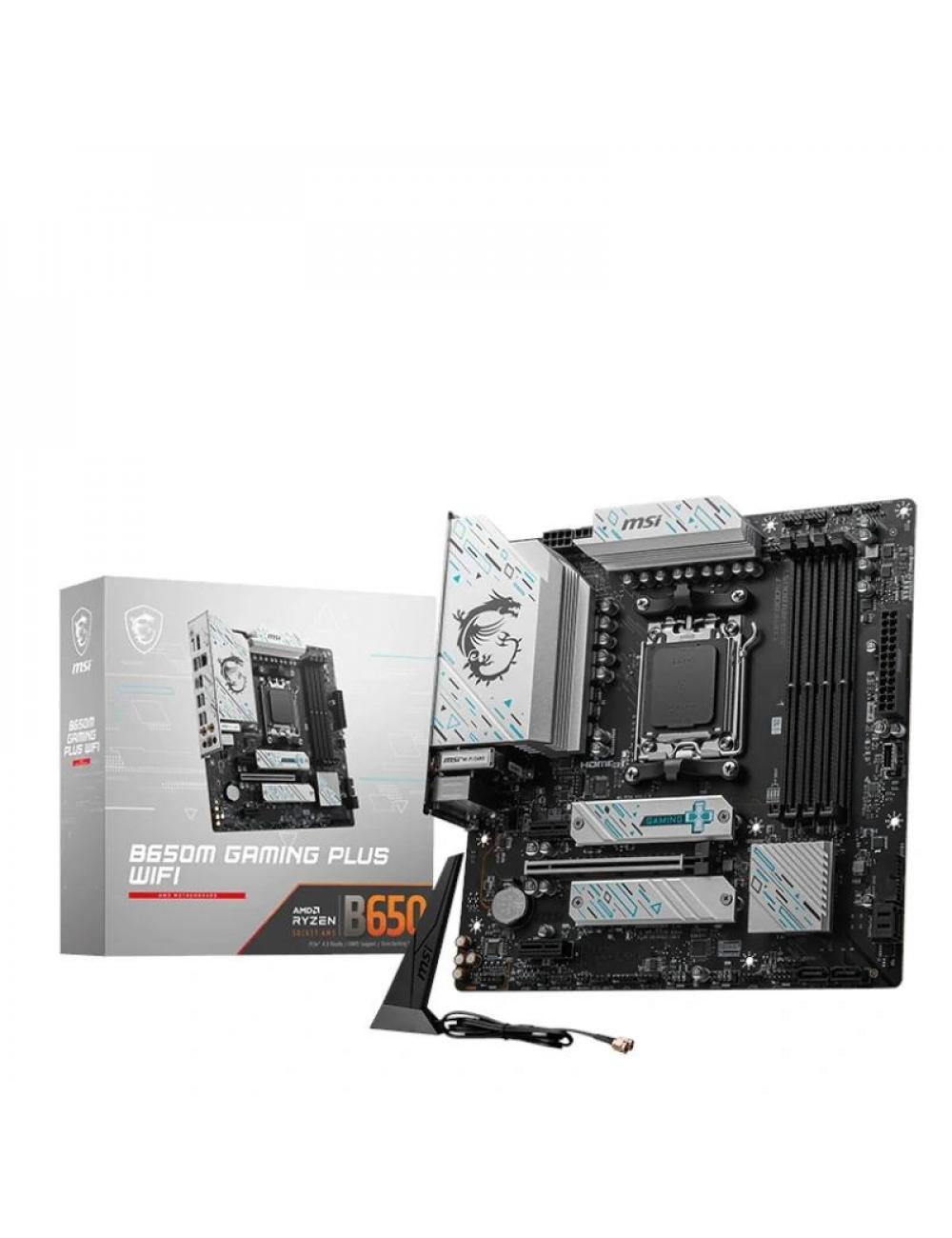 Msi placa base b650m gaming plus wifi matx am5