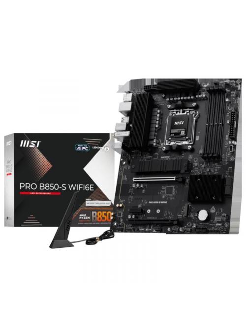 Msi placa base pro b850-s wifi6e ddr5 atx am5