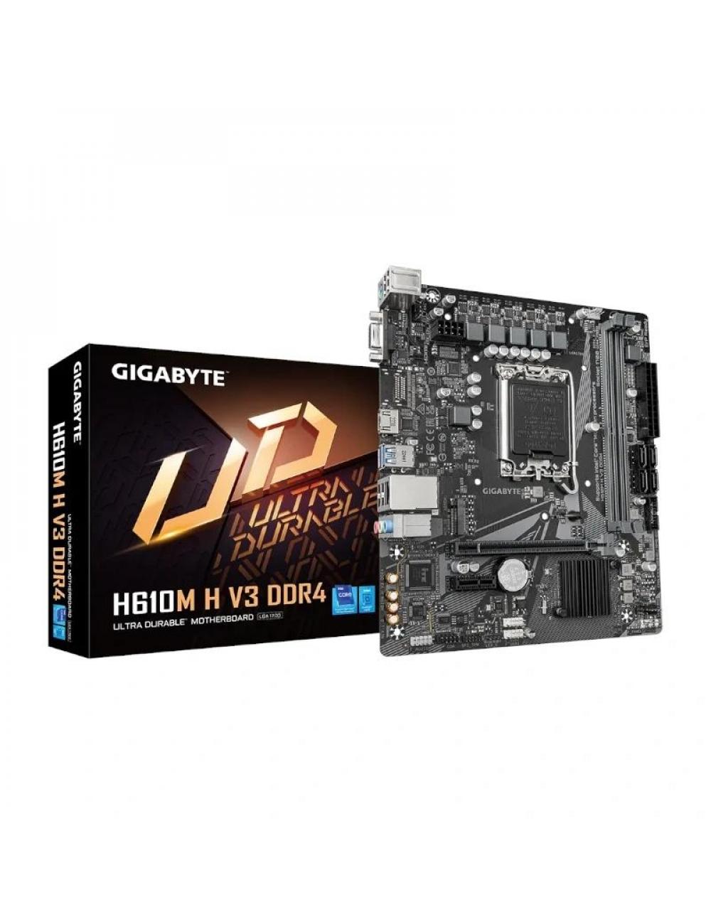 Gigabyte placa base h610m h v3 ddr4 matx 1700