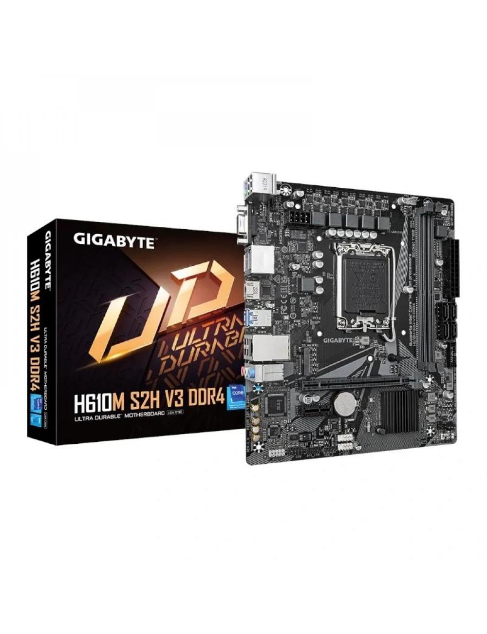Gigabyte placa base h610m s2h v3 ddr4 matx 1700