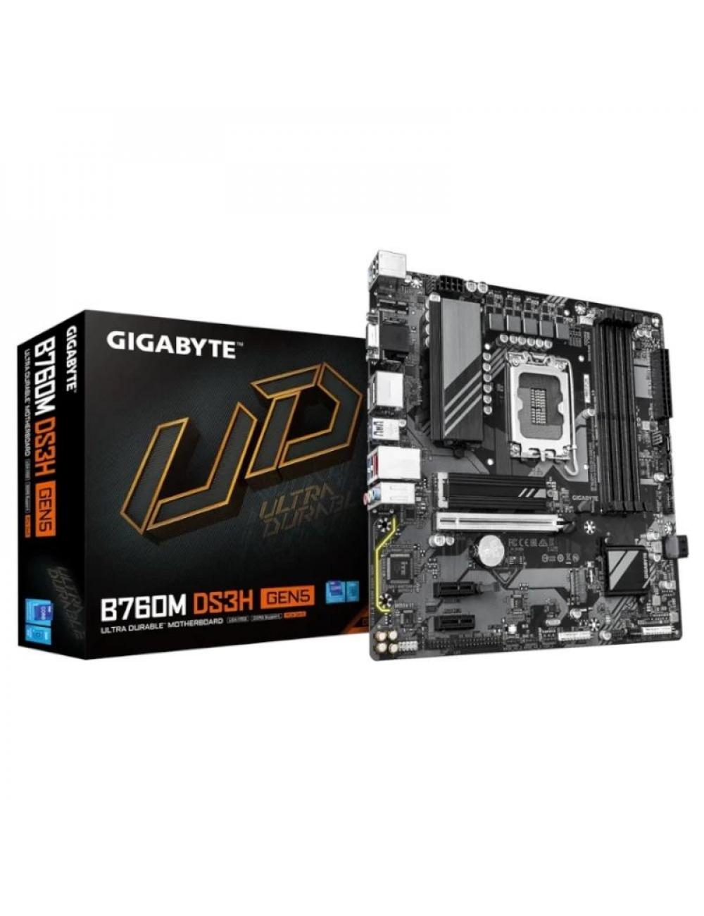 Gigabyte placa base b760m ds3h gen5 matx lga1700