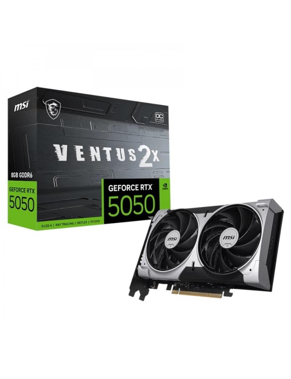 Msi vga nvidia rtx 5050 8g ventus 2x oc ddr6
