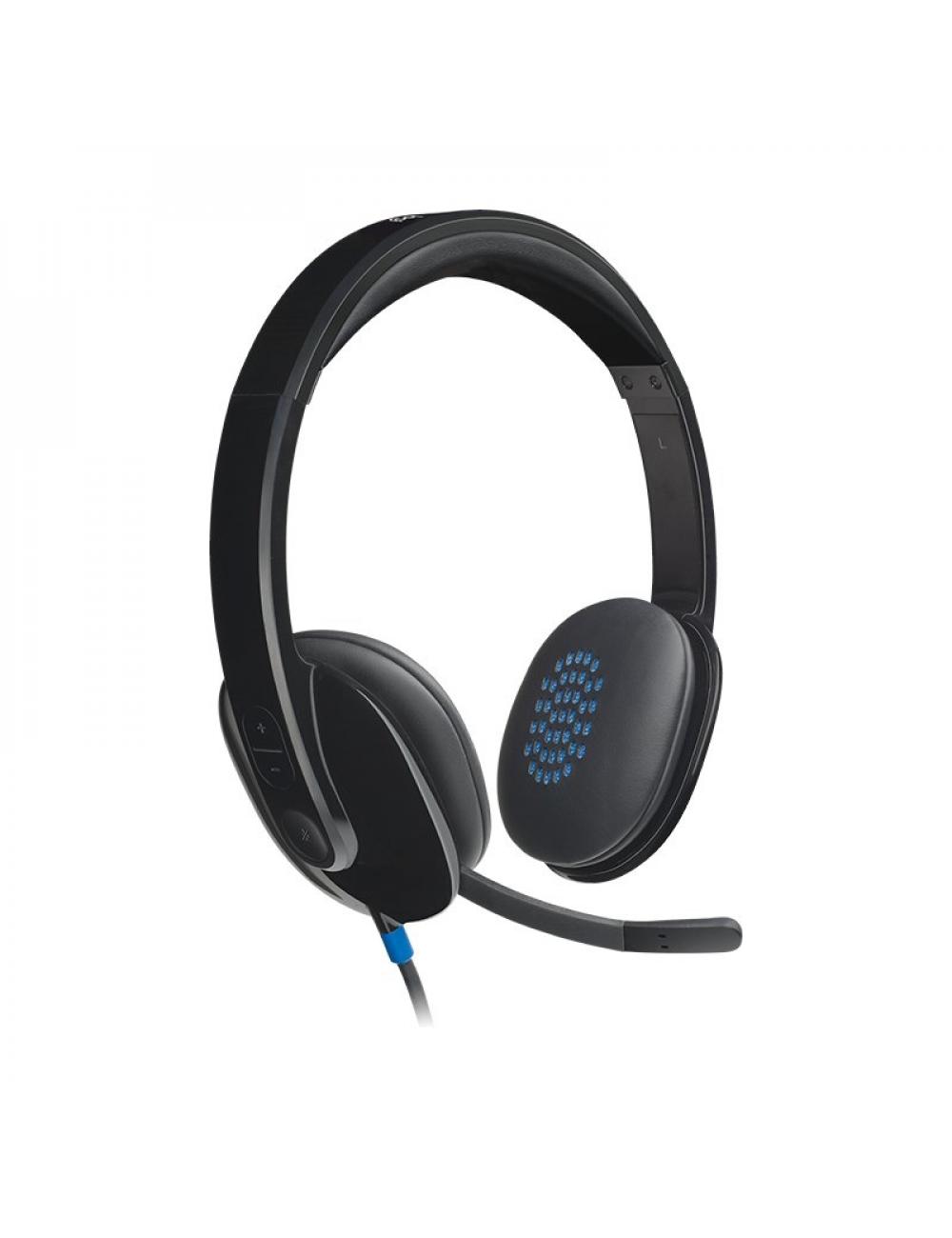 Logitech auricular+microfono h540 alto rendimiento