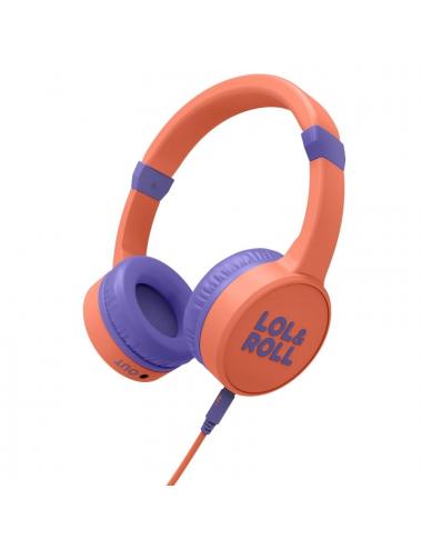 Energy sistem auriculares lol&roll pop kids orange