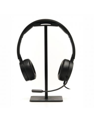 Iggual kit auriculares dual tech + soporte sa22