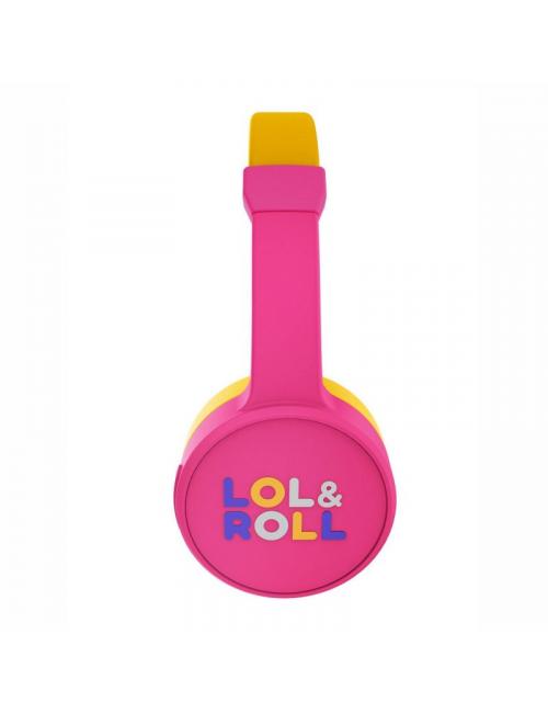 Energy lol&roll auriculares pop kids bt pink