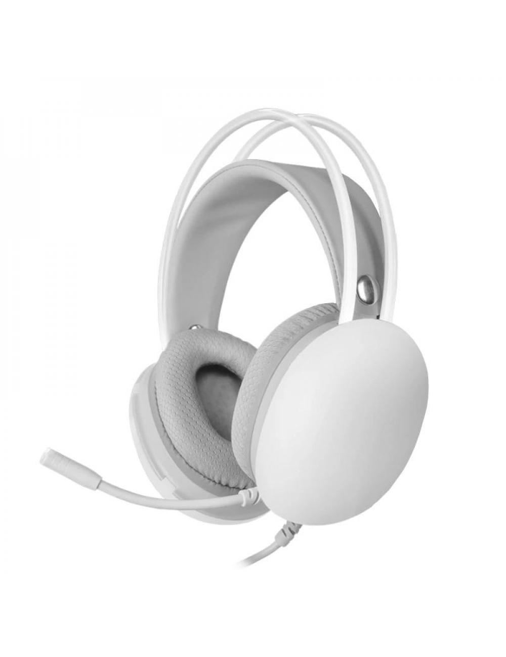 Marsgaming auriculares mh-glow pc/ps4-5/xbox white
