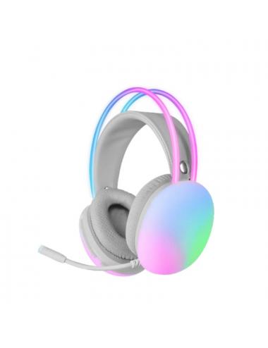 Marsgaming auriculares mh-glow pc/ps4-5/xbox white